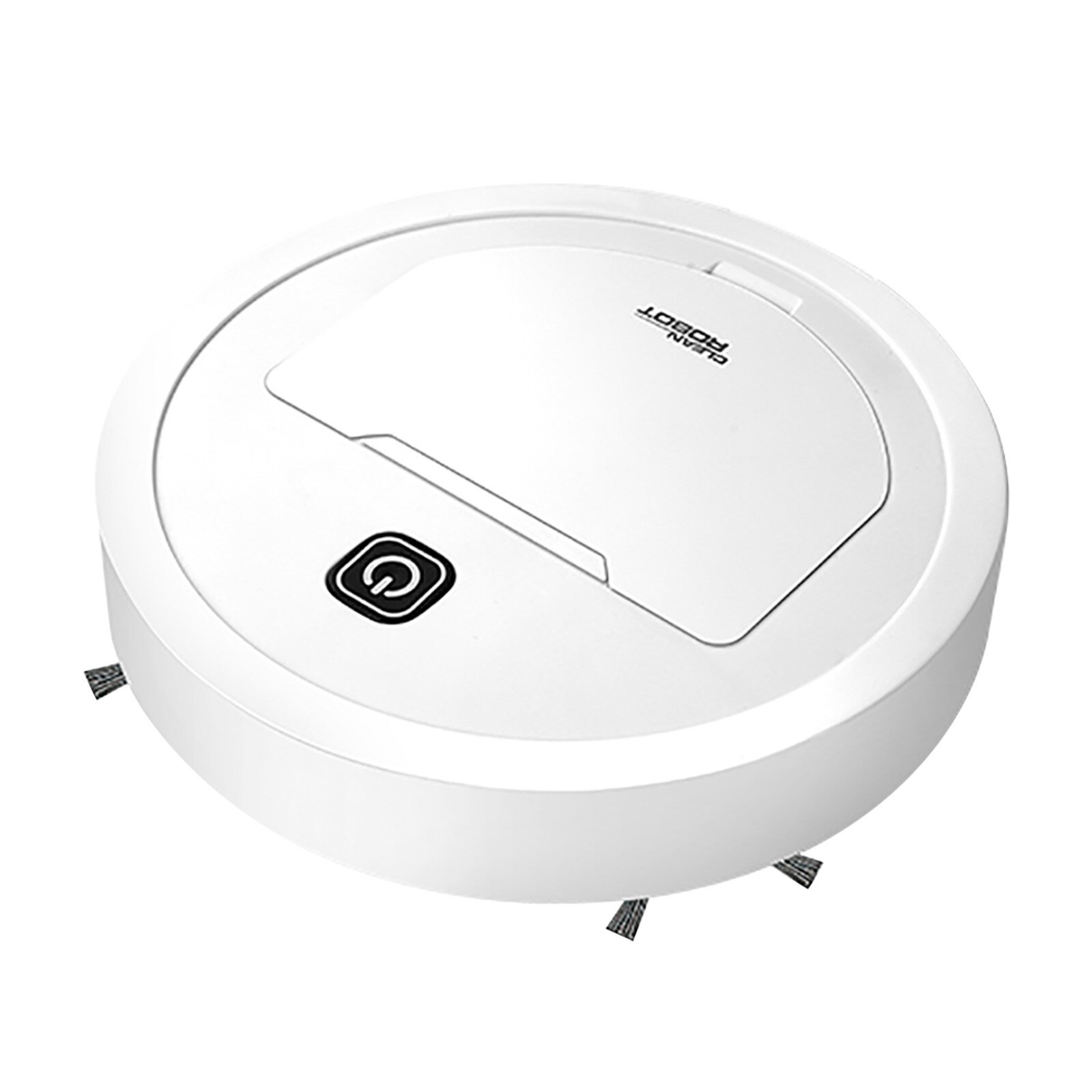 Robot Stofzuiger Smart Stofzuiger Voor Thuis Automatische Stofverwijdering Schoonmaken Sweeper Afstandsbediening: White 