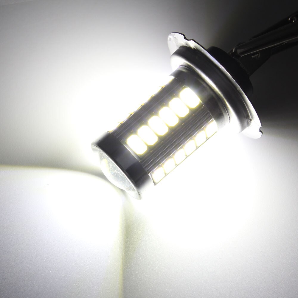 Para la lámpara automotriz LED a prueba de niebla, luz delantera, luz DRL, blanco puro, 12V, 56305730, 33smd, los dos.
