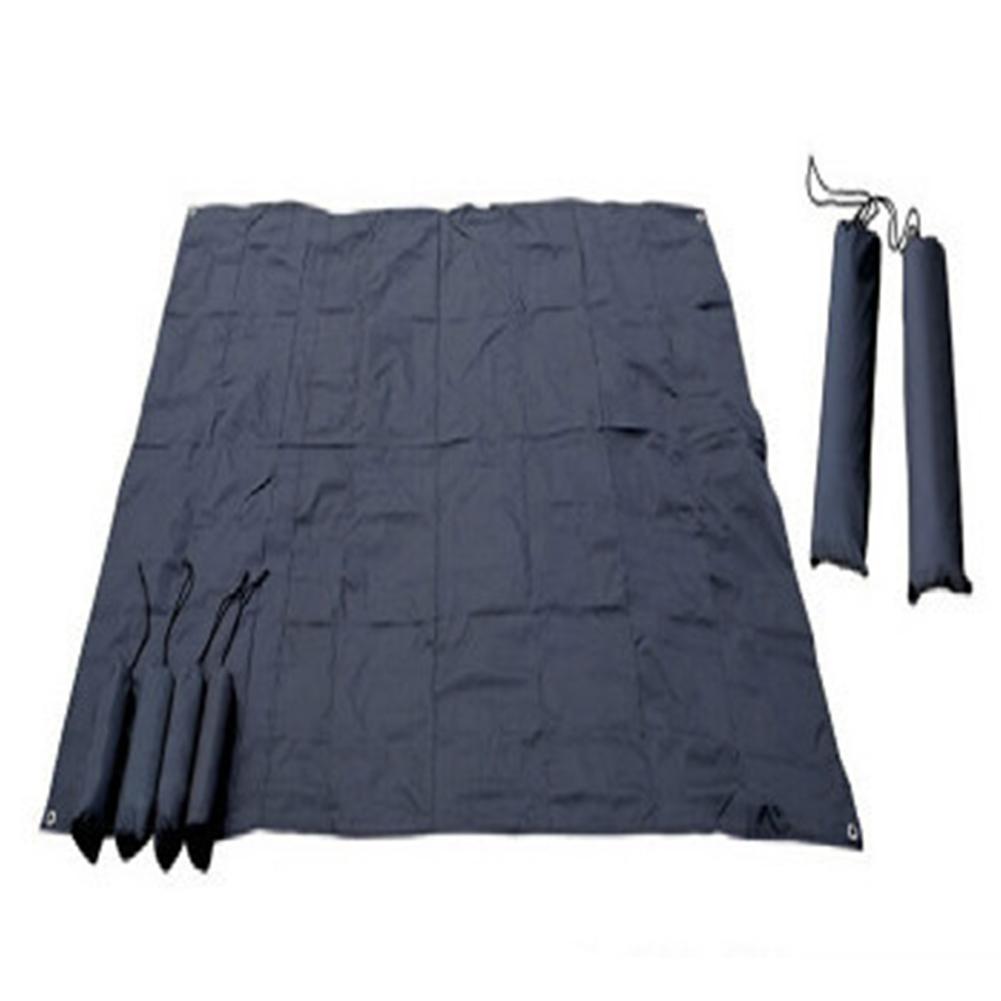Tarp Luchtbed Waterdichte Outdoor Picknick Strand Camping Mat Dekzeil Bay Play Matten Plaid Deken: Black / 210x200cm