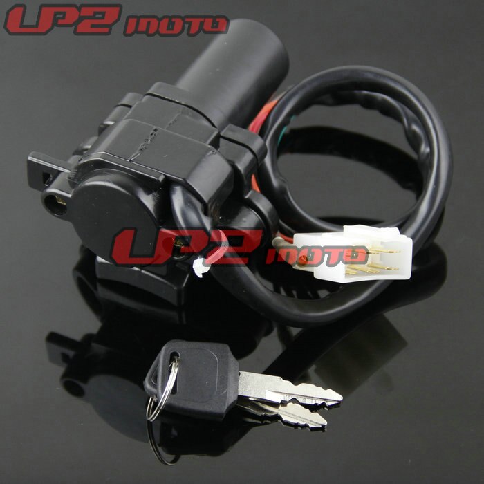 For Kawasaki ZZR400 93-06 ZZR600 93-04 Switch Ignition Switch Lock Key