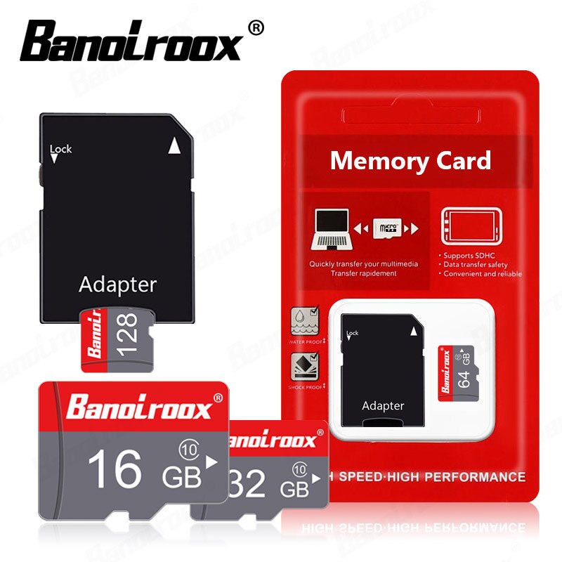 Micro SD Card Memory Card Class 10 U3 16GB 32GB 64GB 128GB TARJETA DE MicroSD TF card U1 8G cartao de memoria SD Adapter
