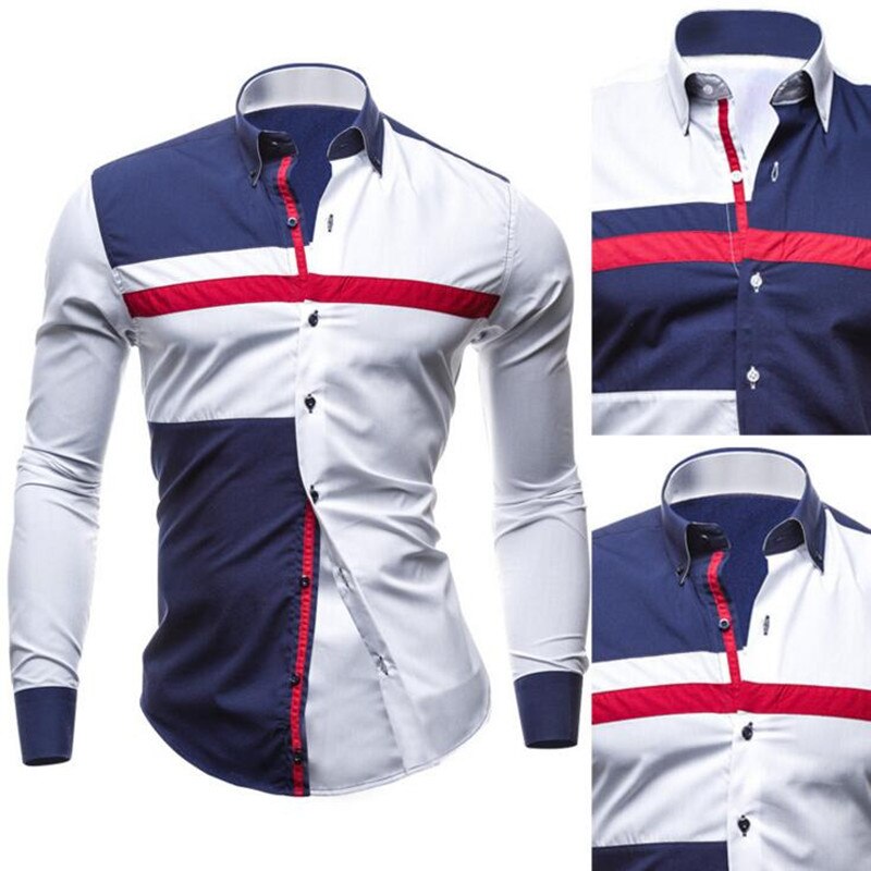 Xipeng camisa casual masculina, camisa ultrafina manga comprida, roupa masculina m-XXL
