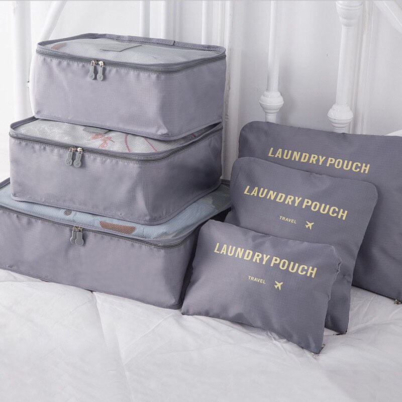 Researrangör förvaringsväska för kläder prydlig arrangör garderob resväska påse researrangör väska packning kubväska