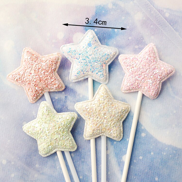 Princesa princesa resina casamento estátua bolo topper para festa de noiva figuras decorativas para casal feliz aniversário bolo topper: 5pc The stars