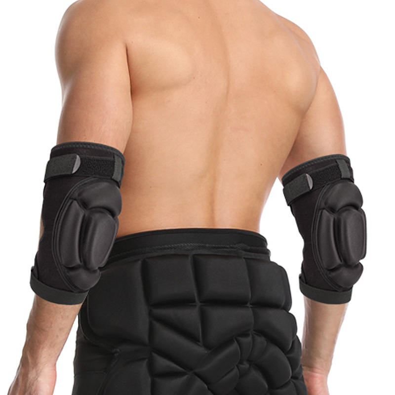 Basketball Ellenbogen & Knie Pads Berg Mtb Fahrrad Radfahren Knie Unterstützung Schutz Tanzen Knie Ärmeln Ski Snowboard Ellenbogen Knie befestigen: XXS / Weiß