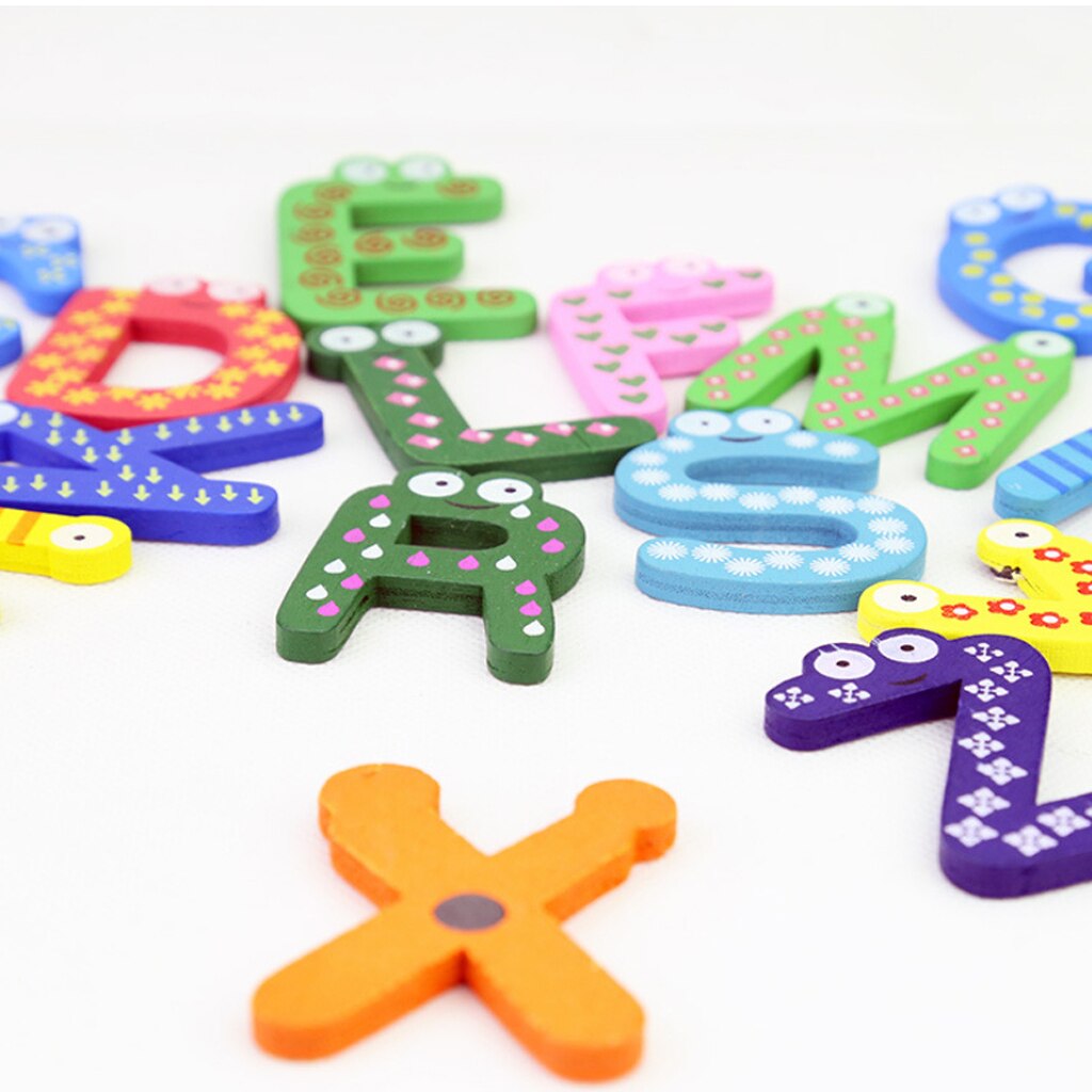 Magnet Letters for Educating Kids Preschool Learning Spelling Baby Counting Educational Alphabet Refrigerator Magnets