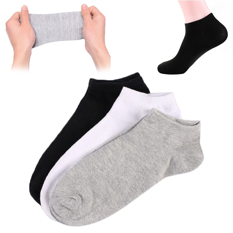 10 Pairs Men Low Cut Cotton Socks Men Invisible Ankle Socks Summer Breathable Thin Male Boat Socks