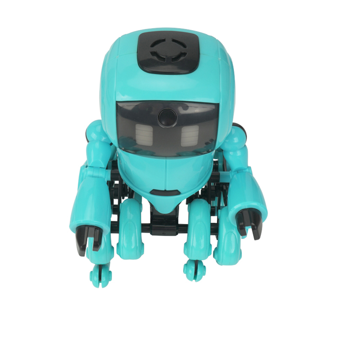 Diy little eight robot assemblage slimme volgrobot infrarood obstakelvermijding gebaardetectie speelgoed voor kinderen vroegschoolse educatie speelgoed