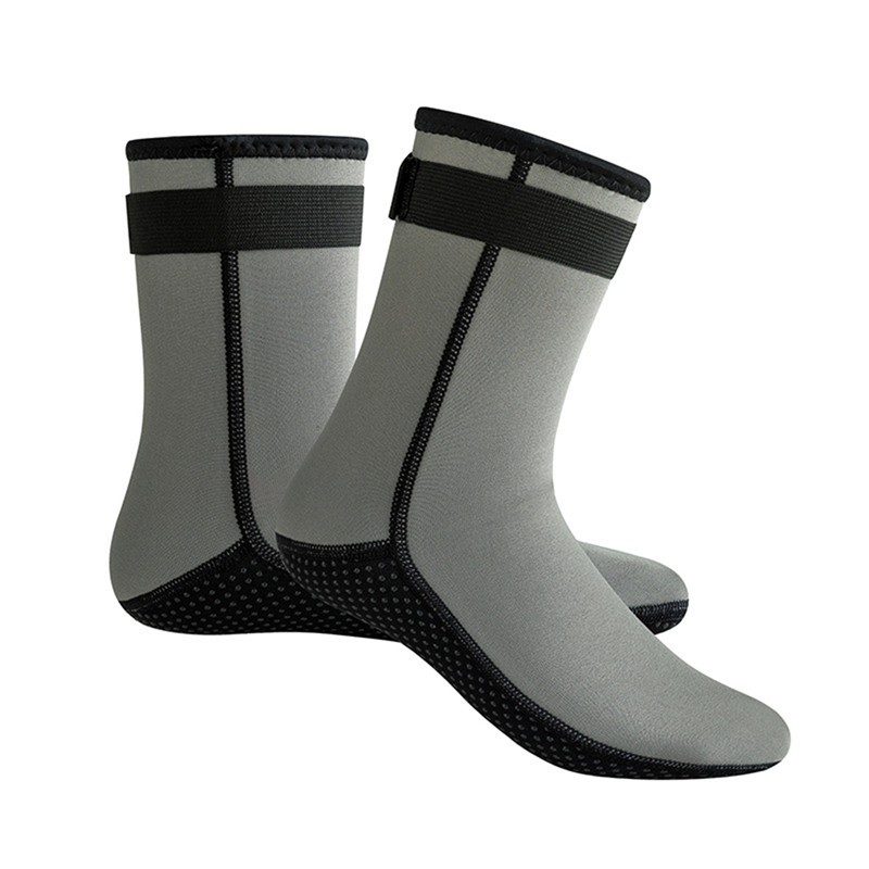 Neoprene Socks - Glued & Stitched Anti-Slip Wetsuit Swim Socks Diving Booties for Beach Water Sports Kids Youth Adult: XS / Blue