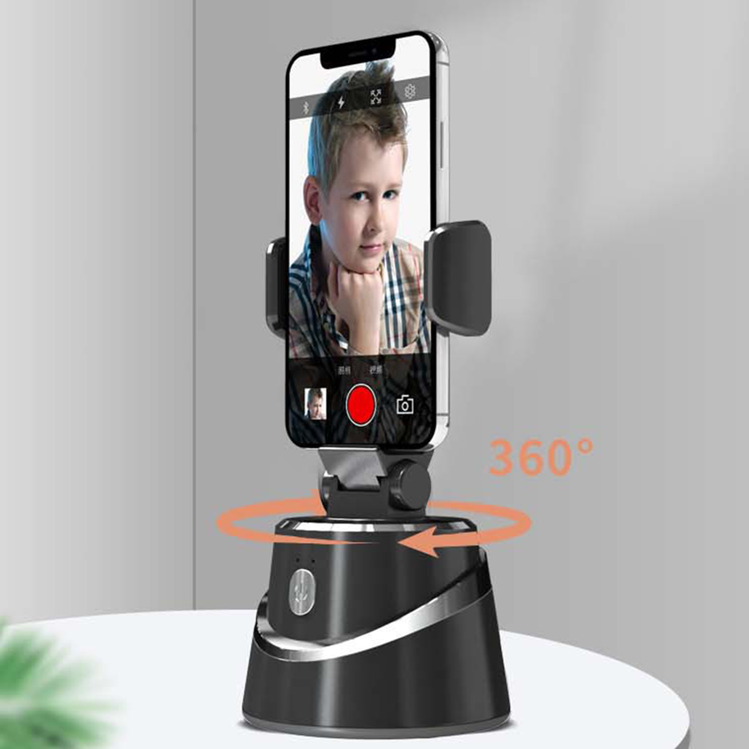 360 Rotatie Face Tracking Smart Ai Gimbal Follow-Up Smartphone Stabilisator