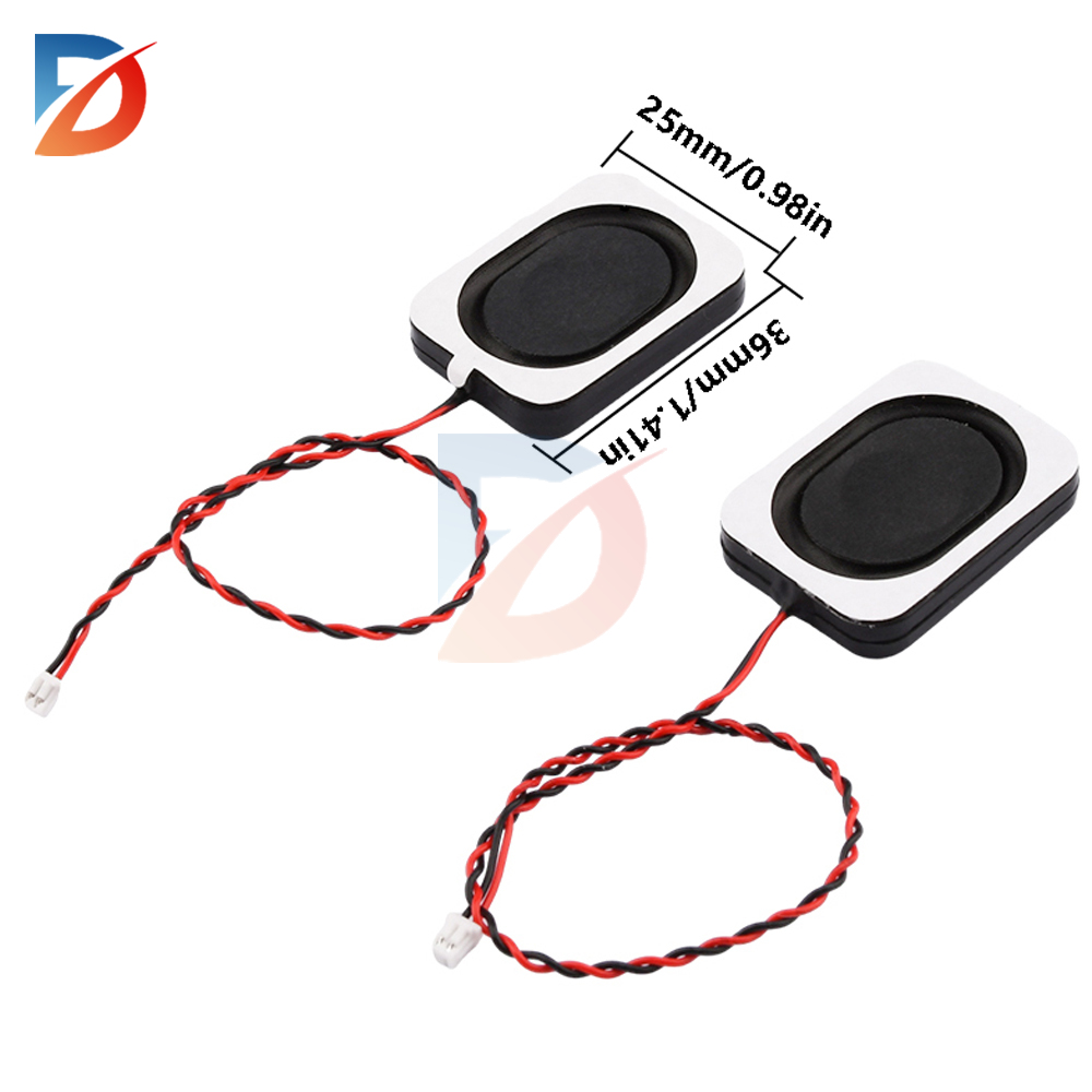 4/8 Ohm Internal Magnetic Cavity Speaker 2/3W Oval Internal Magnet Diy Magnetic Speaker Full Range Box Speaker 1.25 2.0 Terminal