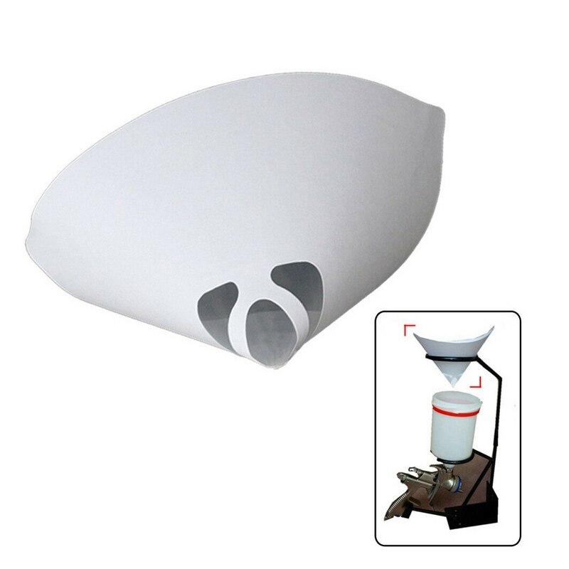 Onever 50 Stuks Paper Verfzeefjes Papier Verf Conische Theepot Mesh Filter Kegel Zeef Verf Trechter Universele