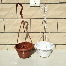 Basket Hanging Planter Garden Flower Plant Pots for Indoor Outdoor Plants, Succulent Hanging Planter Baskets with Hook