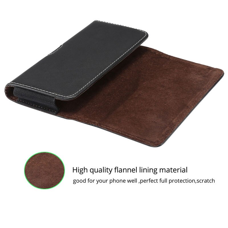 Riem Clip Holster Leather Pouch Case Voor IPhone11 11pro Max Xr X Xs 7 8 6Plus Taille Tas voor Samsung S10e S20 Ultra Note10