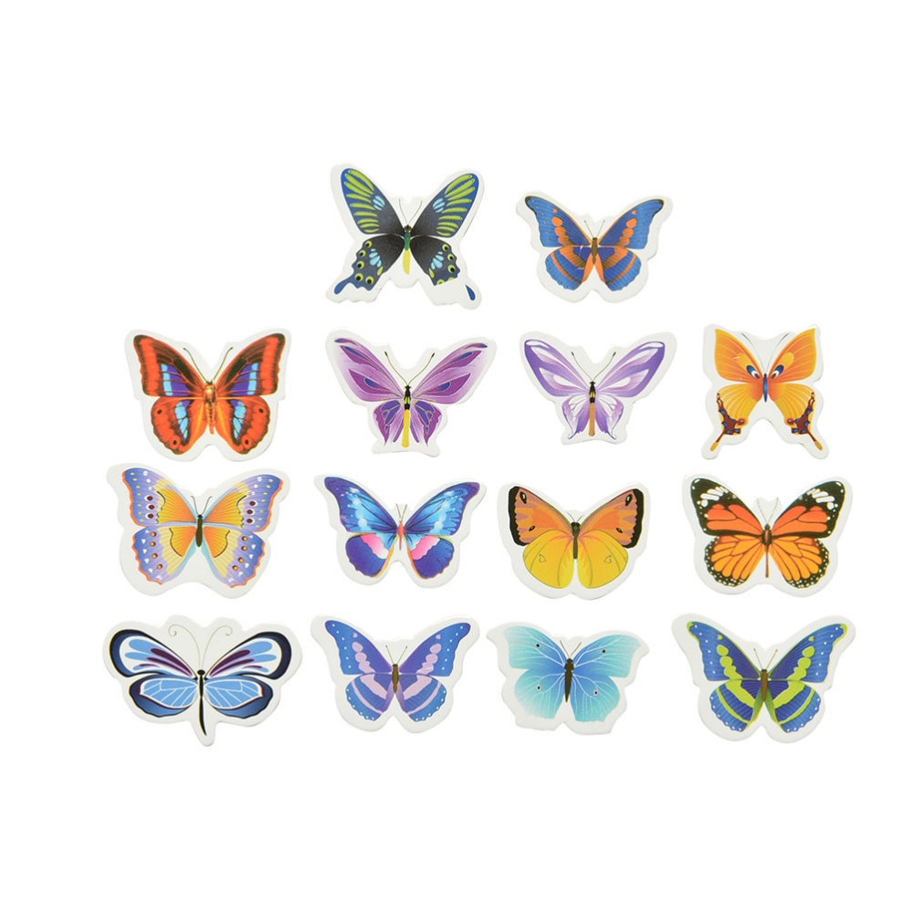 50 Uds. De papel de oblea de arroz con mariposas para bodas, cumpleaños, magdalenas y tartas