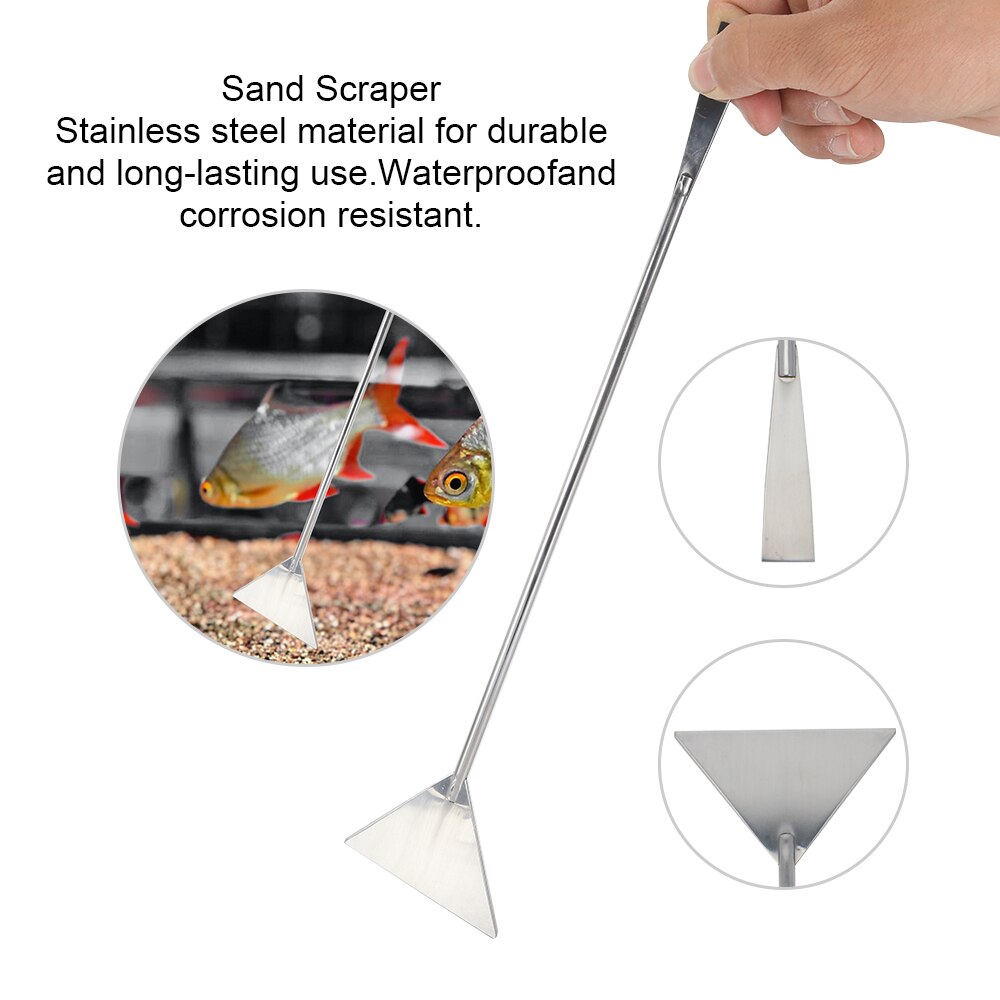 Aquarium Plants Tools Aquascaping Tweezers Scissor Spatula Tool Stainless Steel Aquarium Tank Aquascaping Tools Set for Fish