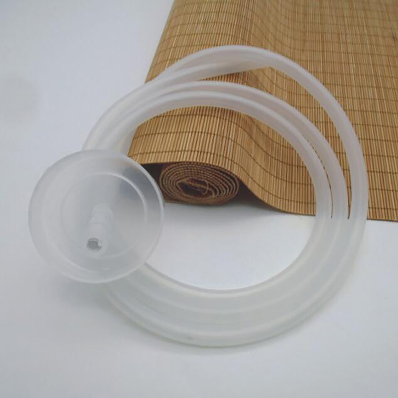 Accesorios para dispensador de agua, tubo de silicona, manguera de succión automática Flexible, tubo de entrada Universal de grado alimenticio, 1 Juego