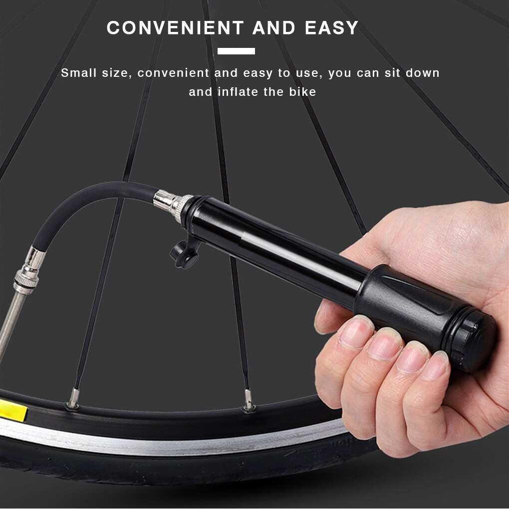 Portable Bicycle Pump Mini Portable MTB Road Bike Pump Cycling Inflator Presta Valve Tyre Air Hand Pumps Bicycle Accessories
