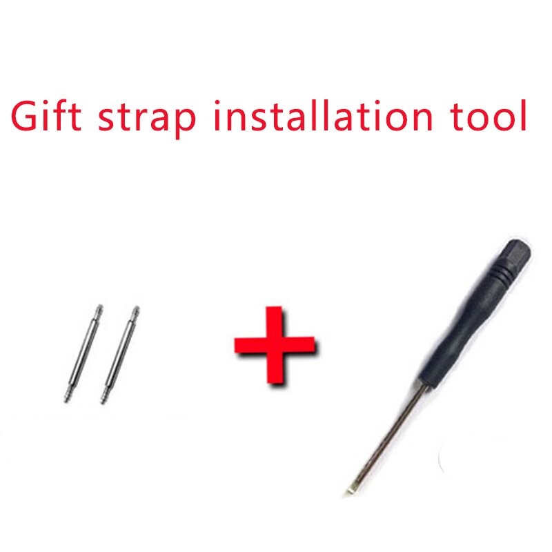 Generic Watchband Silicone Rubber Watch Strap Bands 18mm 20mm 22mm Watches Belt Waterproof Sport Straps