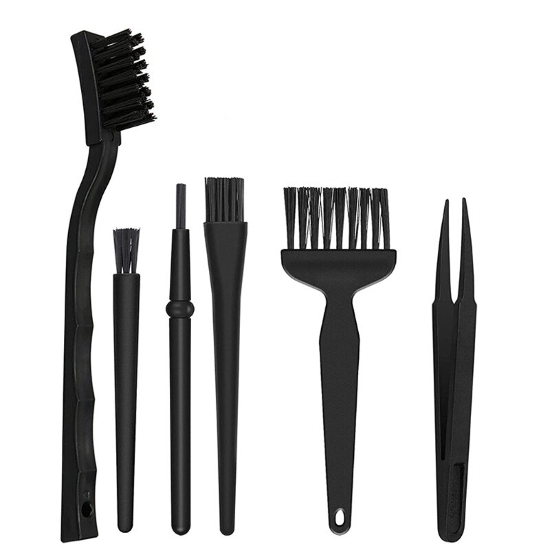 6/8pcs Laptop Keyboard Cleaning Kit Small Portable Anti Static Computer Phone Dust Brushes Cleaner