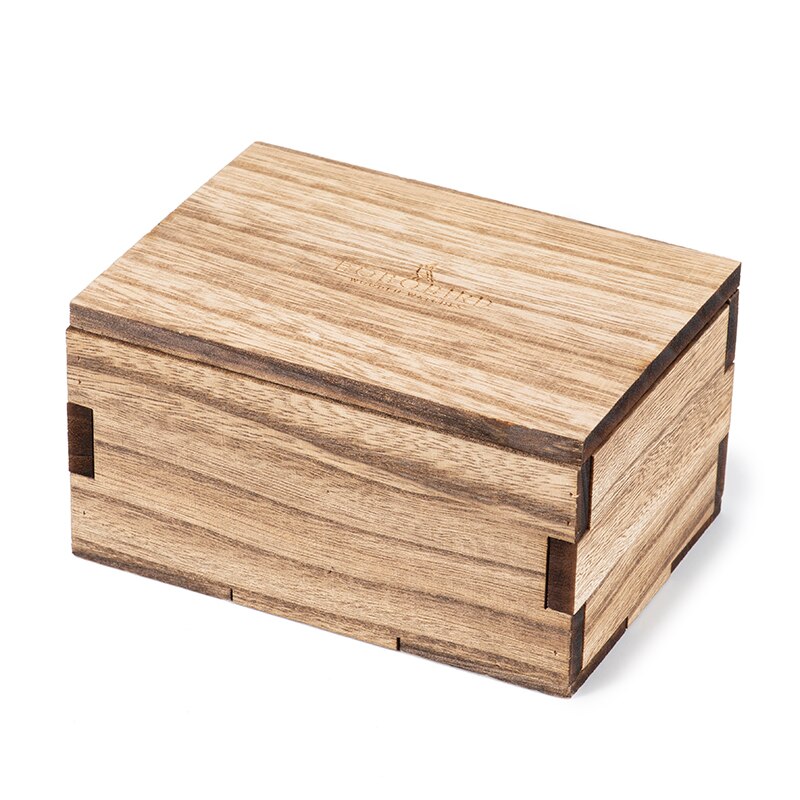 BOBO VOGEL Mannen Horloges Hout Vierkante Case Horloges Verpakking Bamboe Ronde Dozen Sieraden Dozen: 12-box