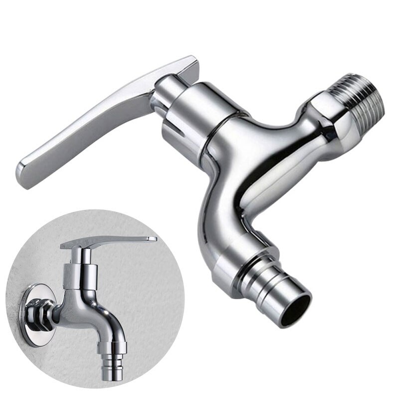 Water Faucet Stainless Washing Machine Faucet For Garden/Kitchen/Bathroom Z0Q7