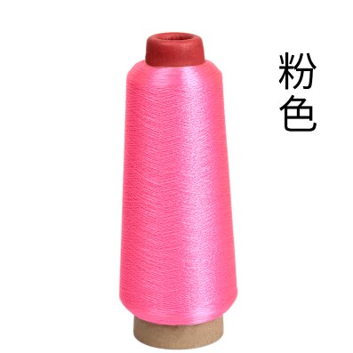 Rollo de hilo de seda dorado y plateado para costura pagoda, rollo de 150g, 3600m, para accesorios de costura de sastre 1190: 5 pink