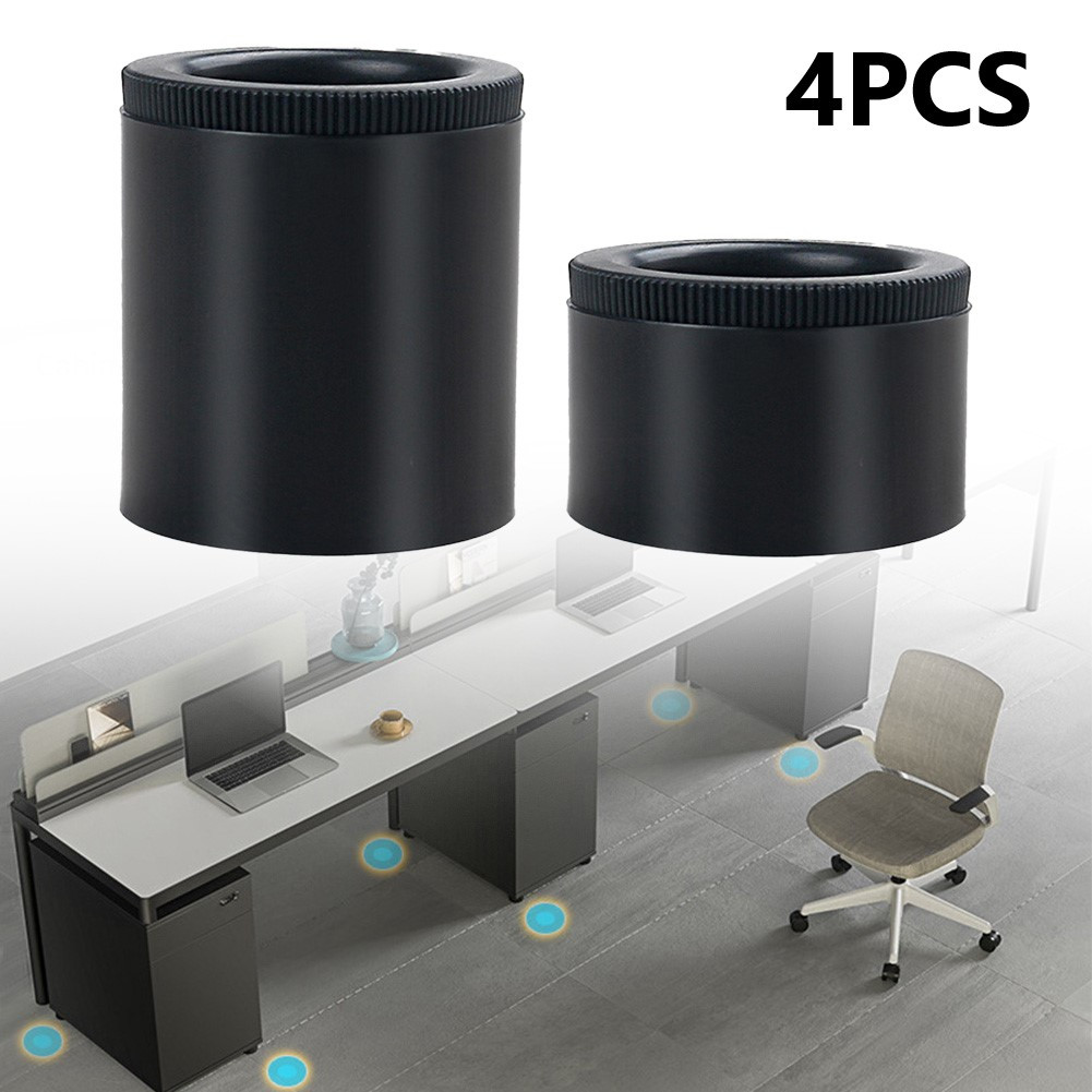 4 stuks zware bank- 55mm kastpoten, meubelverhogers, extra verhogingsstandaard, ronde verstelbare meubelaccessoires van abs 30mm