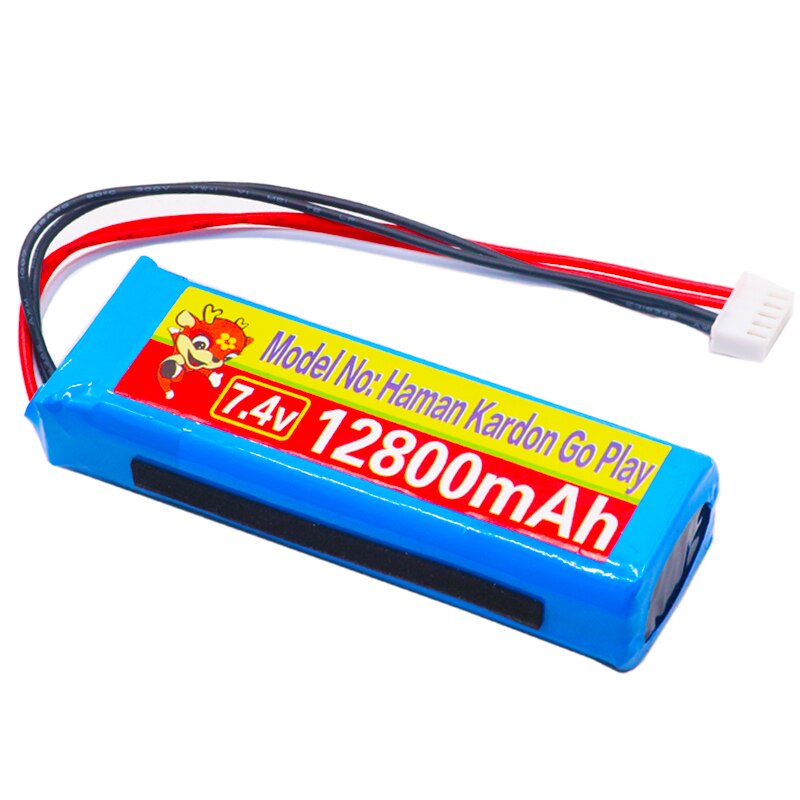 7.4v 12800 akku für harman kardon go play lautsprecher, li-polymer lithium-polymer-akku, ersatzakku