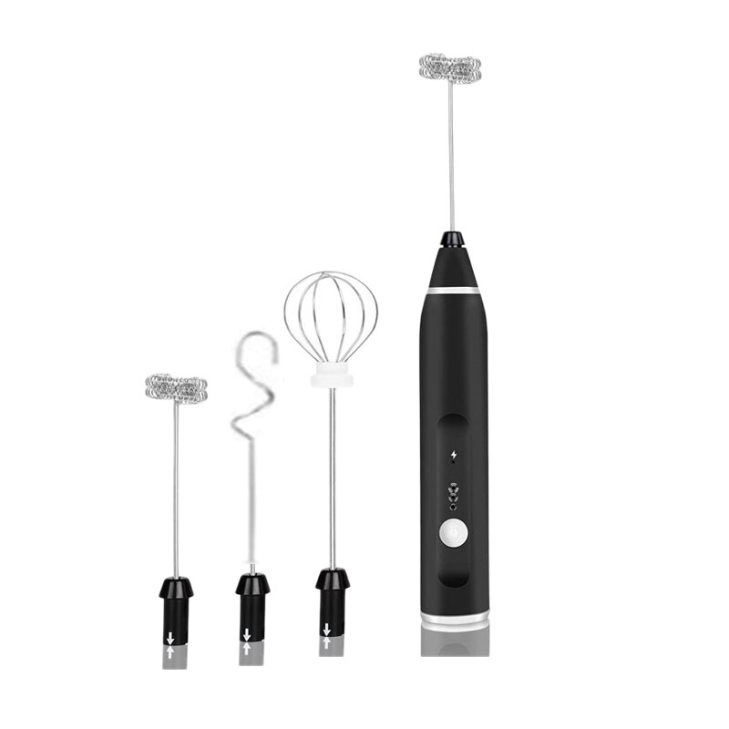 Draadloze Handmixer Elektrische Handheld Mini Eiklopper 4 Snelheden Verstelbare Mini Handmixer Elektrische Mixer, USB Charing, 1500mAh(Groente
