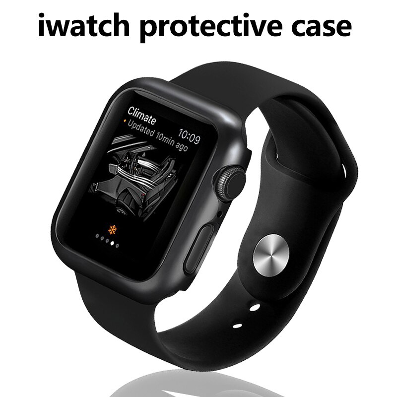 Abay Pc Case Voor Apple Horloge 3 2 1 42Mm 38Mm Cover Volledige Bescherming Shell Voor Iwatch 4 5 6 Se 40Mm 44Mm Horloge Bumper