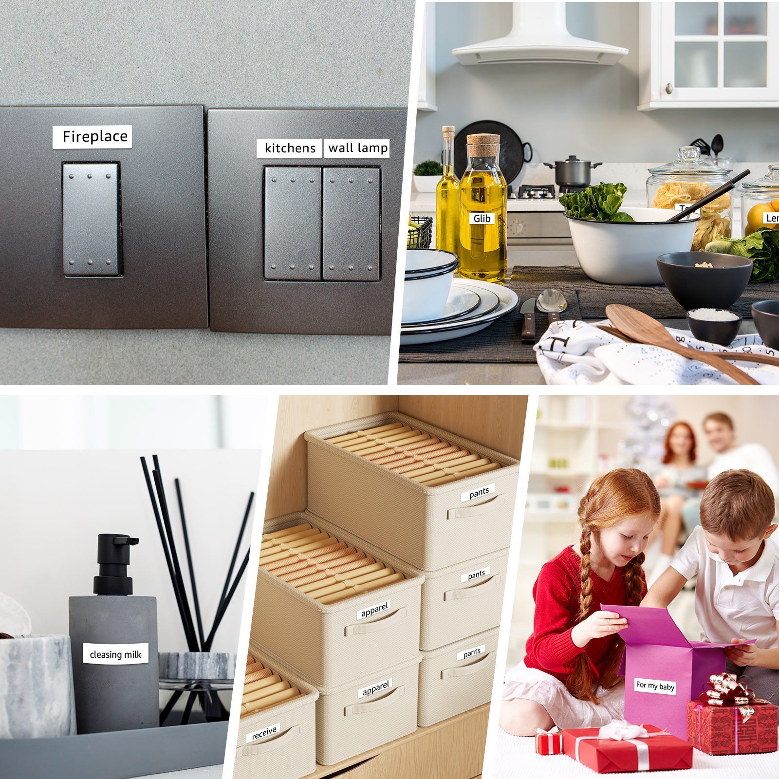 5pk yhteensopivaa epson 12mm x 8m as12kw -standarditarraa, mustaa valkoisella pohjalla, lw -400 lw-300 lw-700 lw600p k200bl -tarratulostimelle