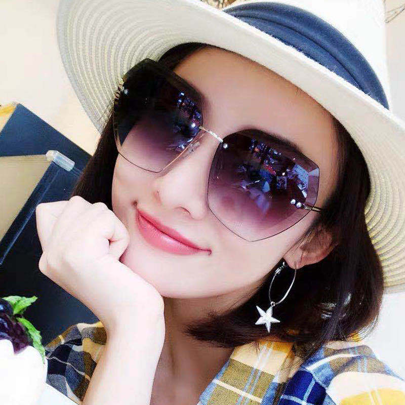 Driver's Sunglasses Sunglasses Gradient Lenses Sun Glasses Lady Vintage Alloy Legs Classic Shades