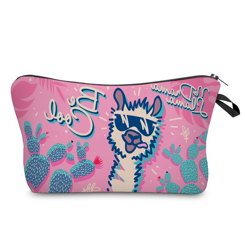 Jom Tokoy Cosmetische Organizer Tas Make Up Afdrukken Alpaca Cosmetische Tas Mode Vrouwen Make-Up Tas Hzb924