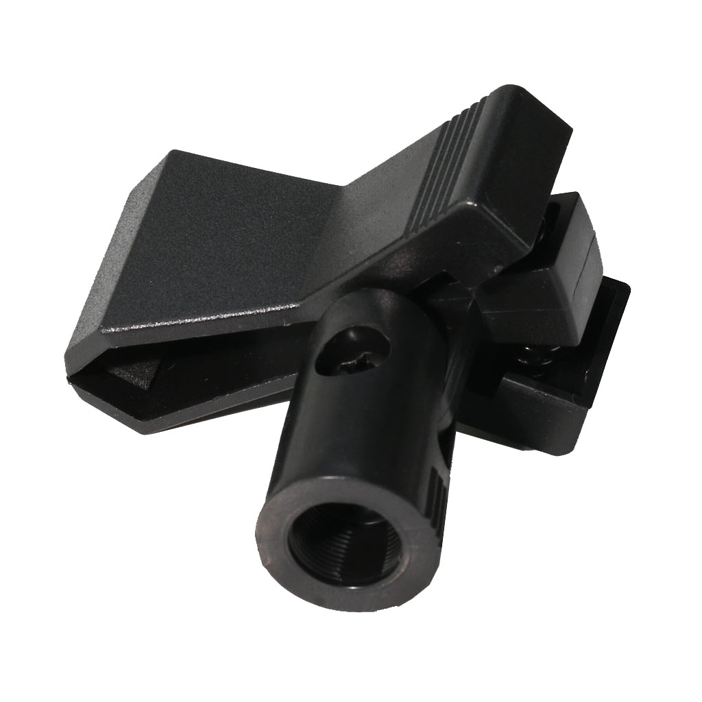 Duurzaam Microfoon Clip Microfoon Klem Houder Stand Accessoire Zwart Voor Microfoons Met 15Mm-45Mm Diameter