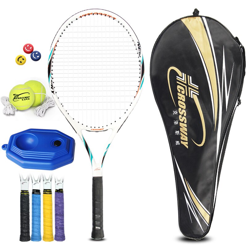 Raqueta para adultos de 27 pulgadas, raqueta para tenis de playa, para estudiantes, entrenamiento , raqueta de tenis para principiantes, Juego de 2 paquetes Multicolor opcional: green and white