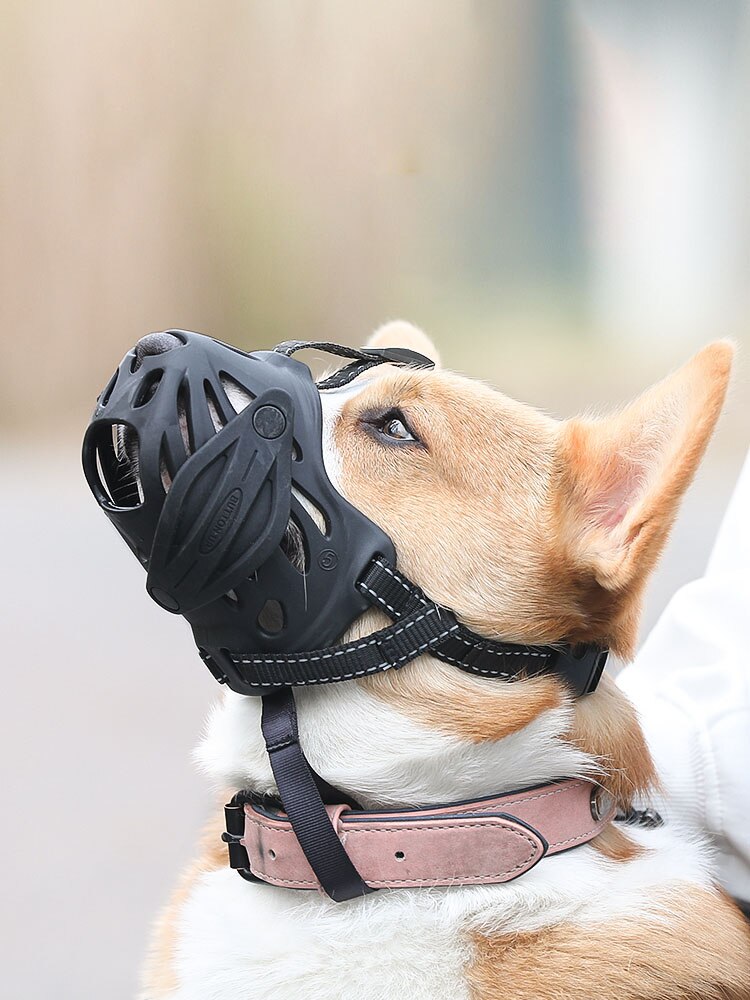 Hoopet Hond Muilkorf Anti-Bite Barking Eten Pick-Up Cover Gezicht Masker Kleine En Middelgrote Hond Snuit dierbenodigdheden