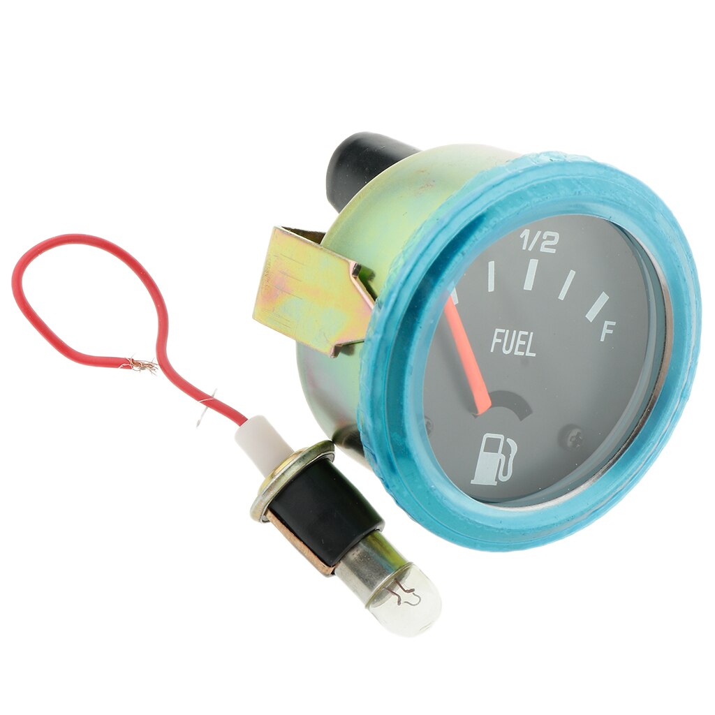 2 Inch / 52mm Mechanical Car Fuel Level Gauge Monitor, E-1/2-F 12V DC