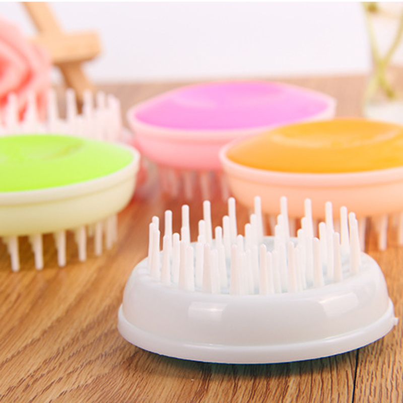 2pcs Newborn Baby Hairbrush Mini Portable Infant Baby Hair Comb Hair Brush Bath Brush Comb Massager Hair Brushes Baby