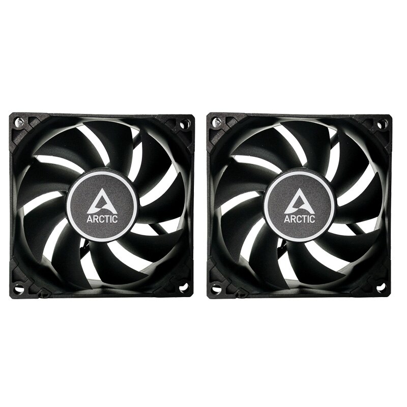 Arctic F8 Pwm REV.2 Computer Case 8Cm Fan 4Pin Pmw Temperatuurregeling Passen 80Mm Cooler Master: 2pcs