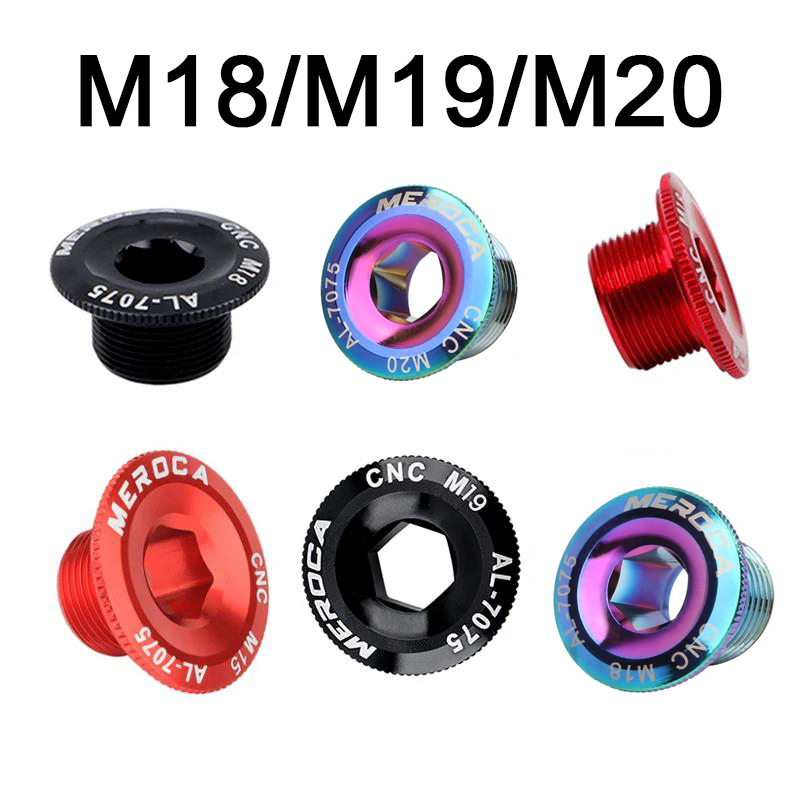 MTB Hollowtech Kurbelbolzen M18 M19 M20 Mountainbike Kurbelabdeckung Kurbelarmbolzen für IXF