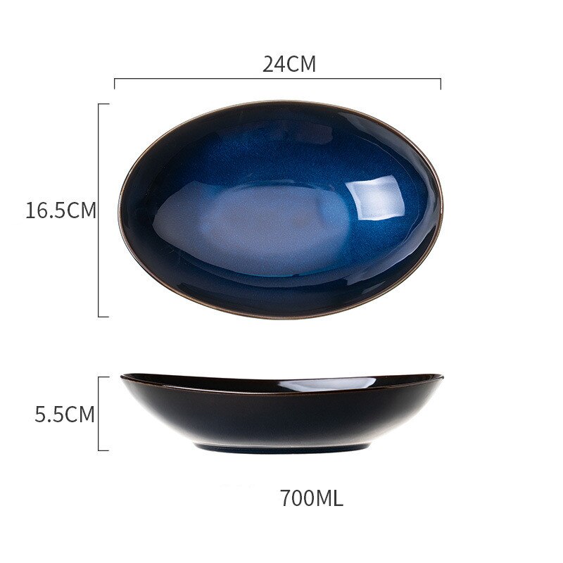 Dinner plate ceramic tableware set afternoon tea snack dessert outdoor party dinner plate family restaurant supplies plate set