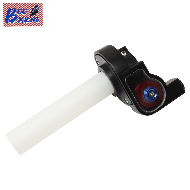 Moto 22 MILLIMETRI 7/8 "Spiro Rapido Manopole Dell'acceleratore Set Twist Gas Maniglia Dell'acceleratore Grip Per Dirt Pit Bikes ATV GPX SDG parti
