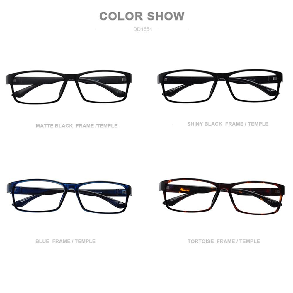 Men Super Large Glasses Frame Wide Oversized Full Frame Rectangular Clear Lens Glasses Frame 60-15-145mm For Big Head Eyeglasses