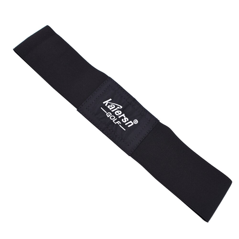Entrenador de Swing de Golf, accesorio de entrenamiento de alineación con gestos, Ayuda de entrenamiento: Elastic Belt Black2