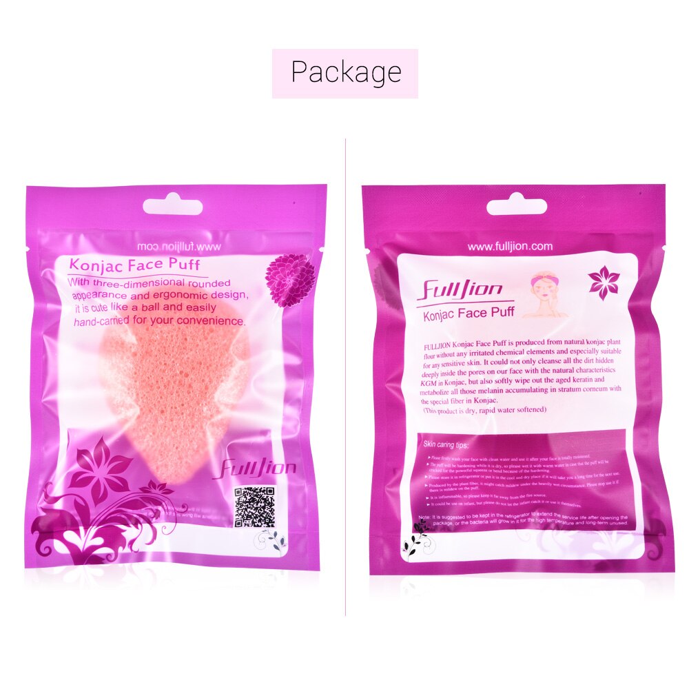 Fulljion 6 Farben Natürliche Konjac Gesichts Puff Gesicht Reinigen Waschen Schwamm Peeling Reinigung Schwamm Puff Gesichts Reiniger Werkzeug
