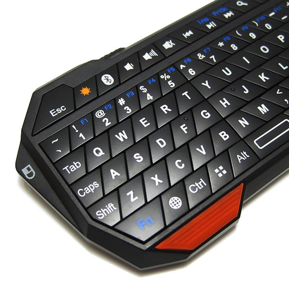 Mini Keyboard Wireless Bluetooth Keyboard With Touchpad For Smart Phone Projector Tablet PC Game Console Rechargeable