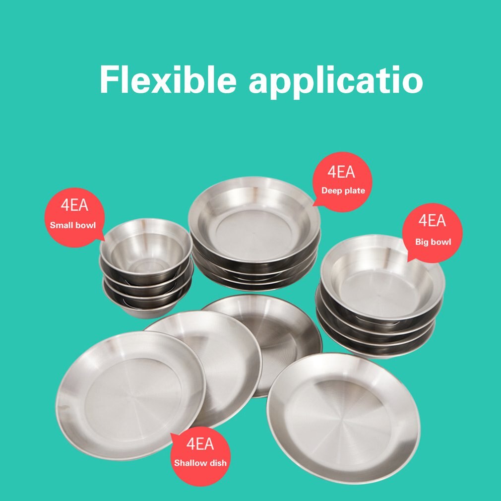 Stainless Steel Bowl Set of 16 Non Slip Nesting Whisking Bowls Set Mixing Bowls For Salad Cooking Baking