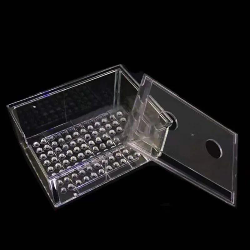 Caja de filtro externo para acuario, sistema de circulación por goteo de filtración superior, contenedor de filtro para pecera