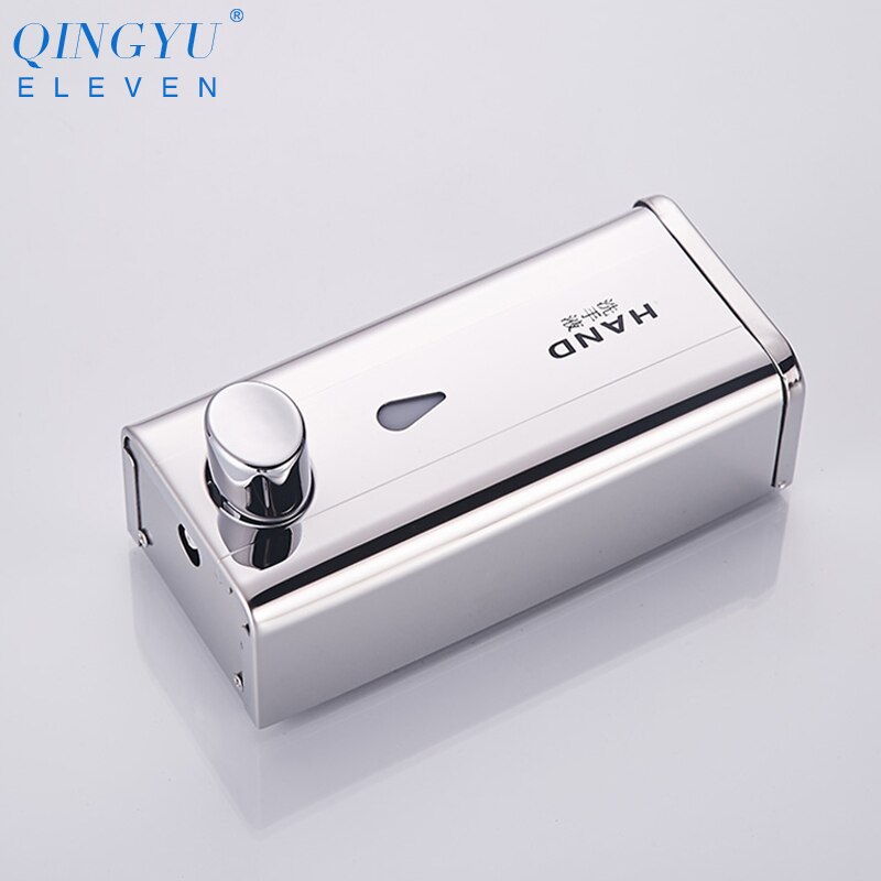 500ml Stainless steel soap dispenser wall mounted bathroom Hotel shampoo lotion liquid soap dispenser hand soap dispenser